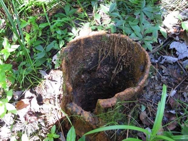 Abandoned well photo