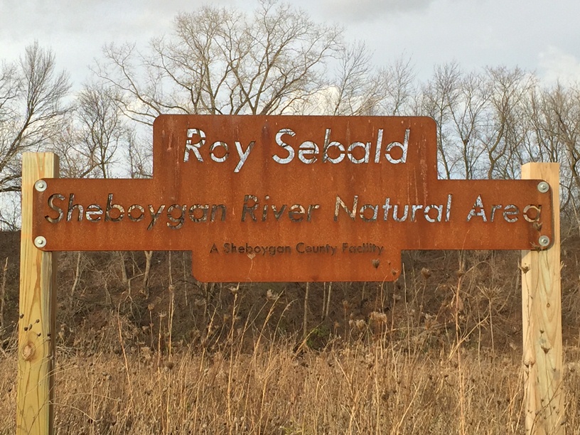 Roy Sebald Natural Area sign