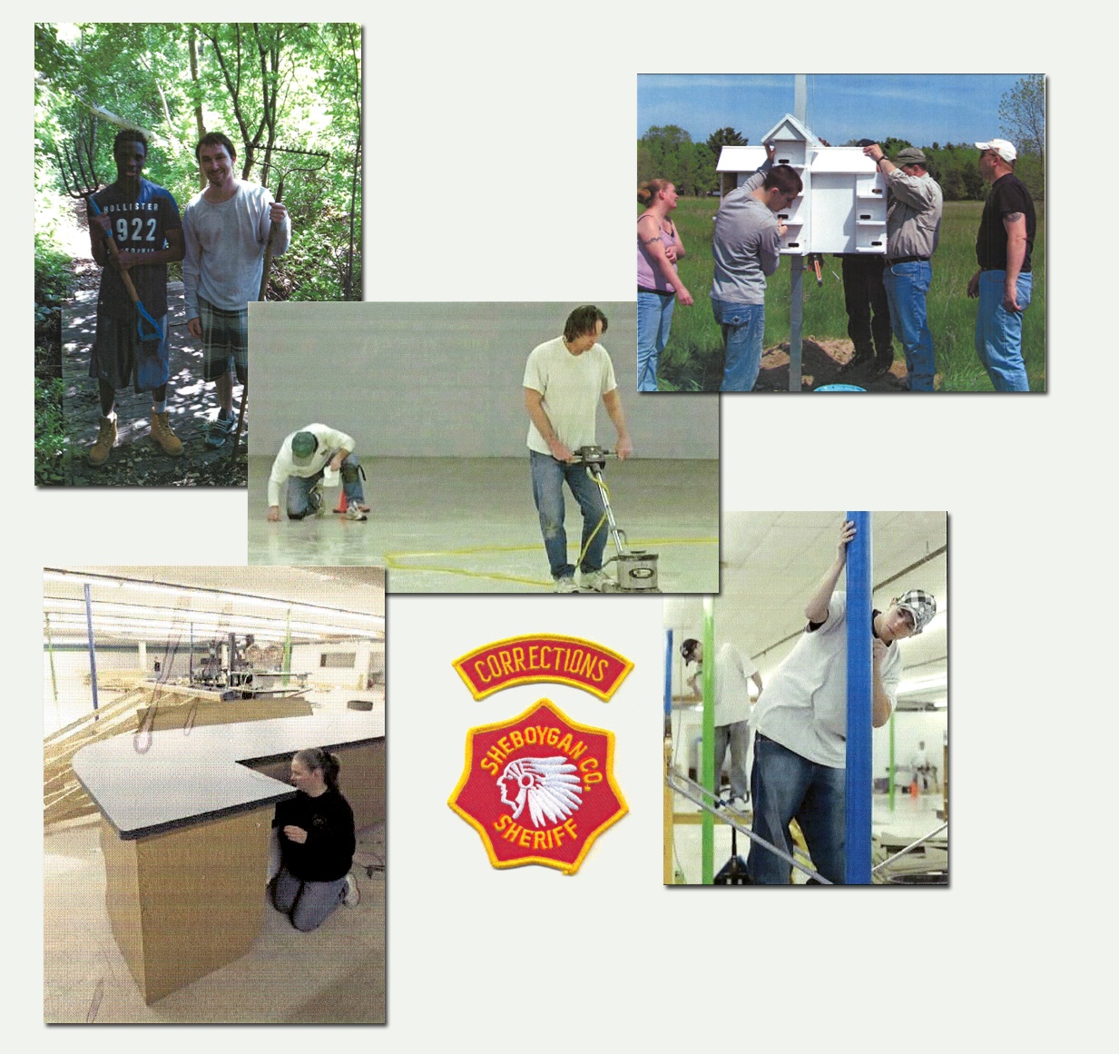 Community Service photo collage